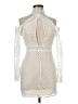 Missguided 100% Polyester White Cocktail Dress Size 6 - photo 1