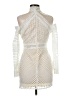 Missguided 100% Polyester White Cocktail Dress Size 6 - photo 2