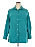 Travelsmith 100% Polyester Teal 3/4 Sleeve Blouse Size XL - photo 1