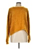 Krisa Yellow Pullover Sweater Size L - photo 1
