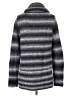 The Limited Stripes Gray Turtleneck Sweater Size S - photo 2