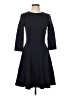 Three Dots Solid Black Casual Dress Size S - photo 1