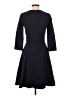 Three Dots Solid Black Casual Dress Size S - photo 2