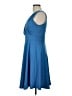Grace Karin Solid Blue Cocktail Dress Size L - photo 5