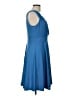 Grace Karin Solid Blue Cocktail Dress Size L - photo 4