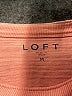 Ann Taylor LOFT 100% Cotton Pink Pullover Sweater Size M - photo 4