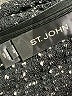 St. John Tweed Black Cocktail Dress Size 16 - photo 6