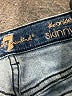 7 For All Mankind Hearts Blue Jeans Size 30 waist - photo 7