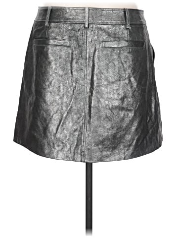 FRAME Faux Leather Skirt (view 2)