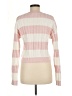 Hazel Stripes Pink Pullover Sweater Size M - photo 2