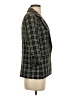Drew 100% Polyester Plaid Black Blazer Size S - photo 4
