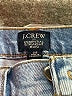 J.Crew Factory Store Hearts Blue Jeans Size 25 waist - photo 7