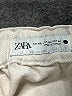 Zara Solid Ivory Khaki Shorts Size XXL - photo 3