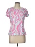 J. McLaughlin Animal Print Pink Active T-Shirt Size L - photo 1