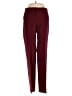 Theory Solid Burgundy Wool Pants Size 2 - photo 1
