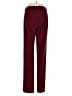 Theory Solid Burgundy Wool Pants Size 2 - photo 2