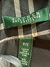 Lauren by Ralph Lauren 100% Polyester Plaid Black Coat Size S - photo 6