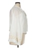 XOXO 100% Polyester Ivory Long Sleeve Blouse Size XL - photo 4