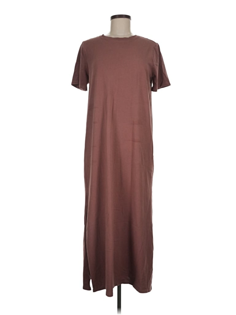 Pre-owned Old Navy Casual Dress In Brown
