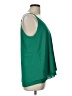 Krisa 100% Polyester Green Sleeveless Blouse Size L - photo 4