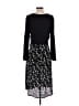 Thakoon 100% Polyester Stars Black Casual Dress Size 8 - photo 2