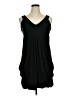 Ronni Nicole Solid Black Cocktail Dress Size 14 - photo 1