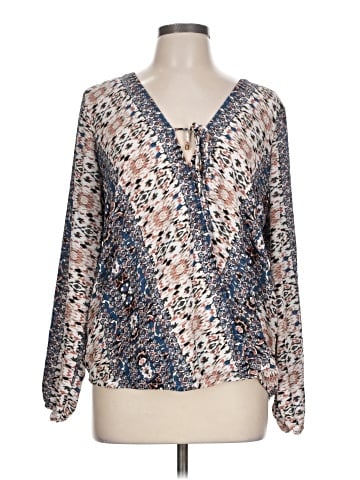 AB Studio Long Sleeve Blouse (view 1)