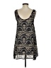 Painted Threads 100% Polyester Paisley Black Casual Dress Size XS - photo 2