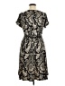 Perceptions Paisley Black Cocktail Dress Size XL Petite - photo 2