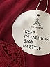 Anrabess Burgundy Short Sleeve Top Size XL - photo 7