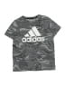Adidas 100% Cotton Camo Gray Active T-Shirt Size 10 - 12 - photo 1