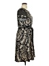 Perceptions Paisley Black Cocktail Dress Size XL Petite - photo 4