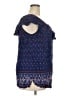 Faded Glory 100% Rayon Blue Sleeveless Blouse Size 2X - photo 4
