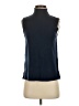 Max Studio Blue Sleeveless T-Shirt Size XS - photo 1