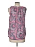 Talbots 100% Polyester Pink Sleeveless Blouse Size Lg Petite - photo 2
