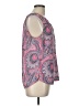 Talbots 100% Polyester Pink Sleeveless Blouse Size Lg Petite - photo 4