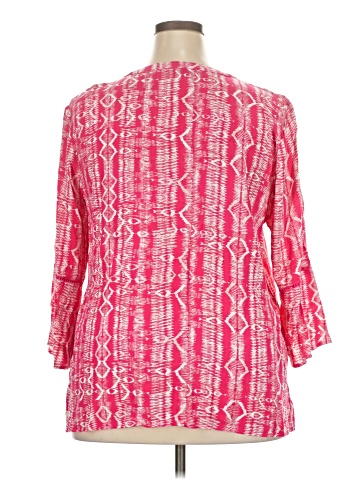 Gloria Vanderbilt 3/4 Sleeve T-Shirt (view 2)