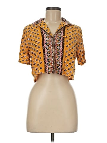 Urban Outfitters Short Sleeve Blouse (view 1)