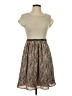 Weston Paisley Gray Casual Dress Size XS - photo 1