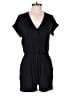 Lou & Grey Solid Black Romper Size S - photo 1