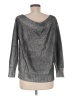 Bar III Metallic Silver Pullover Sweater Size M - photo 2