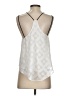 Astr 100% Polyester White Sleeveless Blouse Size S - photo 2