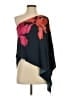 Hutch Black Blue Long Sleeve Blouse Size S - photo 1