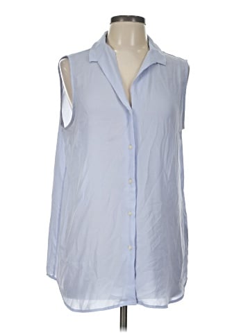 Banana Republic Sleeveless Button-Down Shirt (view 1)
