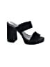 BP. 100% Leather Black Heels Size 8 - photo 1