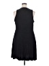 Athleta Solid Black Casual Dress Size 2X - photo 2