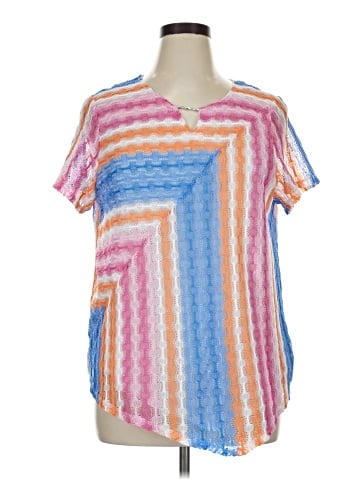 Alfred Dunner Short Sleeve Blouse (view 1)