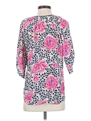 Yumi Kim 3/4 Sleeve Silk Top (view 2)