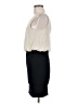 Final Touch Solid Ivory Cocktail Dress Size M - photo 5