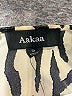 AaKaa 100% Polyester Animal Print Ivory Jumpsuit Size S - photo 4